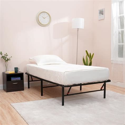 box bed steel|amazon basics metal bed frame.